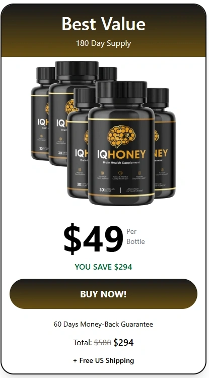 IQHoney  - 6 Bottle